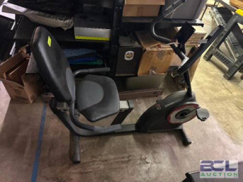 FITNESS BIKE WITH SILENT MAGNETIC RESISTANT