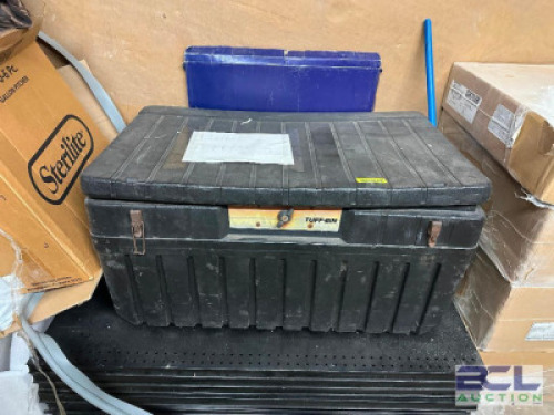 TOOL BOX WITH ASSORTED CONTENTS