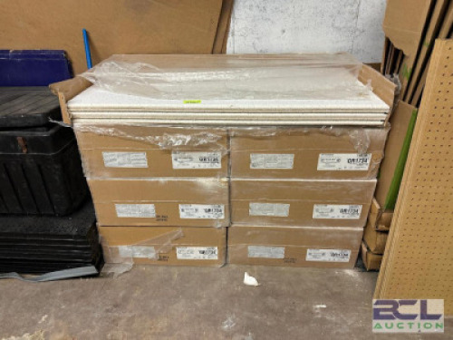 (6) - BOXES OF CEILING TILES