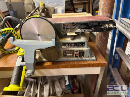 4" BELT / 6" DISC SANDER
