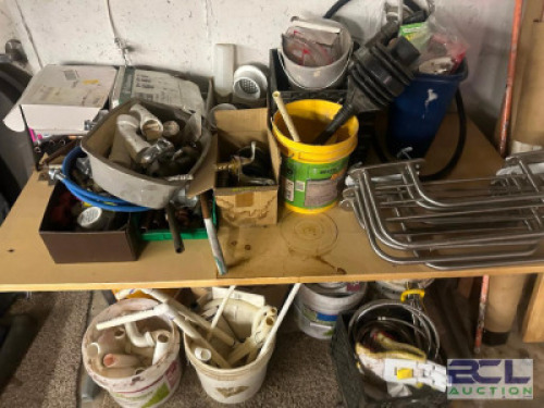 CONTENTS OF TABLE - ASSORTED HARDWARE AND MISC.