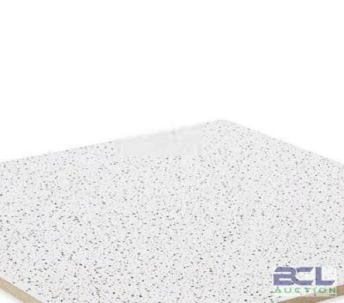 (9) ASSORTED CASES OF ARMSTRONG ACOUSTICAL MATERIAL / CEILING TILE