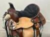 WESTERN BARREL RACING SHOW HORSE SADDLE WITH TACK SET