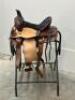 WESTERN BARREL RACING SHOW HORSE SADDLE WITH TACK SET - 3
