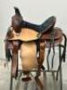WESTERN BARREL RACING SHOW HORSE SADDLE WITH TACK SET - 10