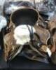 WESTERN BARREL RACING SHOW HORSE SADDLE WITH TACK SET - 4