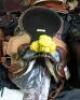 WESTERN BARREL RACING SHOW HORSE SADDLE WITH TACK SET - 9