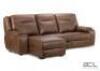 HANSLEY 3-PC. ZERO GRAVITY LEATHER SECTIONAL WITH POWER RECLINER AND CHAISE