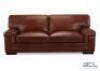 MYARS 91" LEATHER SOFA