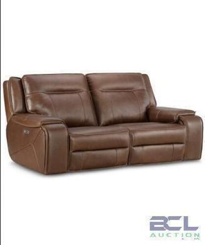 HANSLEY 2 PC. ZERO GRAVITY POWER RECLINER LEATHER SOFA