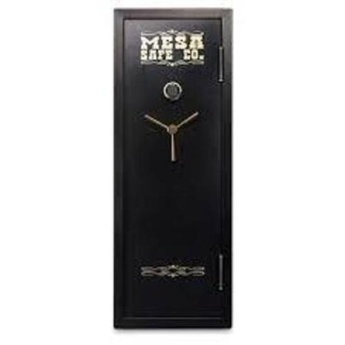 DESCRIPTION: (1) FIRE SAFE WITH ELECTRONIC LOCKBRAND/MODEL: MESA #16X166INFORMATION: BLACKSIZE: 300 LB CAPACITY,&nbsp;40 in H x 22 in W x 25 in DRETAIL$: $1252.71 EAQTY: 1