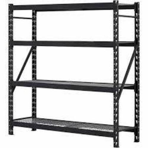DESCRIPTION: (5) SHELVES ONLY BRAND/MODEL: EDSAL #UR2460 PB INFORMATION: PARTICLE BOARD SHELVES ONLY, NO SHELVING UNIT INCLUDED SIZE: 60" X 24" RETAIL$: $225.00 EA QTY: 5