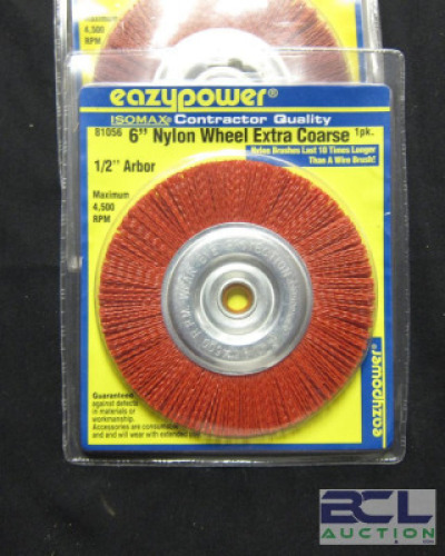 ASSORTED 6" NYLON WHEELS