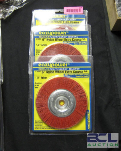ASSORTED 6" NYLON WHEELS