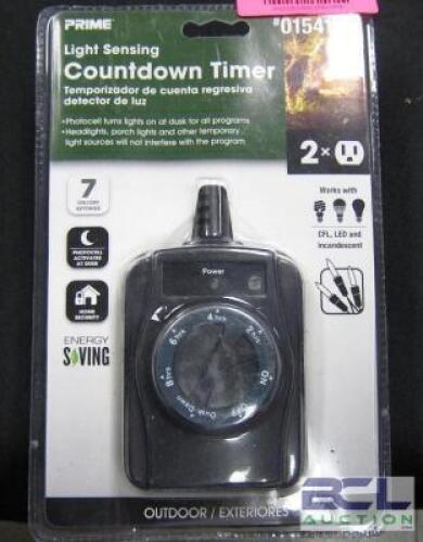 LIGHT SENSING COUNTDOWN TIMER
