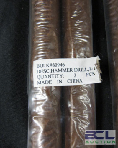ASSORTED HAMMER DRILL BITS