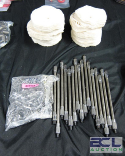 ASSORTED FLEX DRIVER NECKS AND BUFFING PADS