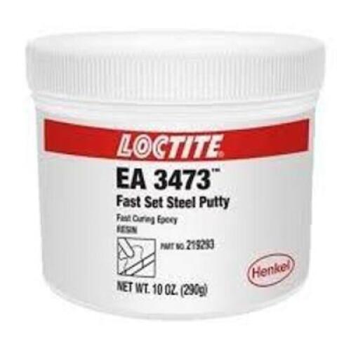 DESCRIPTION: (2) FAST SET STEEL PUTTY BRAND/MODEL: LOCTITE #EA 3473 INFORMATION: FAST CURING EPOXY SIZE: 1 LB RETAIL$: $72.79 EA QTY: 2