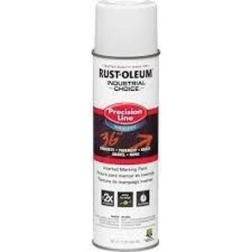DESCRIPTION: (6) CANS OF PRECISION LINE MARKING PAINT BRAND/MODEL: RUST OLEUM #203039 INFORMATION: WHITE SIZE: 17 OZ RETAIL$: $13.25 EA QTY: 6