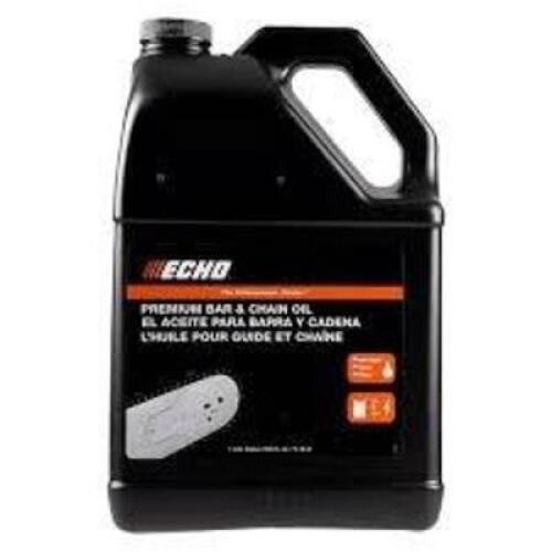 DESCRIPTION: (2) PREMIUM BAR AND CHAIN OIL BRAND/MODEL: ECHO SIZE: 1 GALLON RETAIL$: $19.97 EA QTY: 2