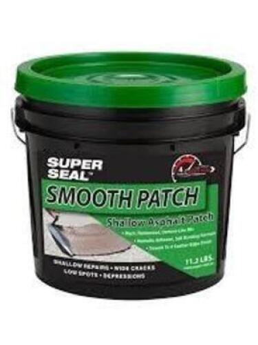 DESCRIPTION: (1) SHALLOW ASPHALT PATCH BRAND/MODEL: SUPER SEAL INFORMATION: SMOOTH PATCH SIZE: 1 GALLON RETAIL$: $14.51 EA QTY: 1