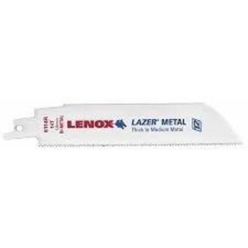 DESCRIPTION: (4) PACKS OF (25) RECIPROCATING SAW BLADES BRAND/MODEL: LENOX #20175B6118R INFORMATION: 18 TPI SIZE: 6" RETAIL$: $77.00 EA QTY: 4