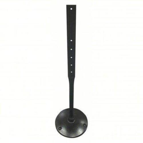 DESCRIPTION: (1) SIGN BASE WITH POST BRAND/MODEL: LYLE #488F11 INFORMATION: 24 LB BASE WEIGHT, BLACK SIZE: 4 FT 3 IN X 1 5/8 IN, 14 IN SIGN BASE DIA,