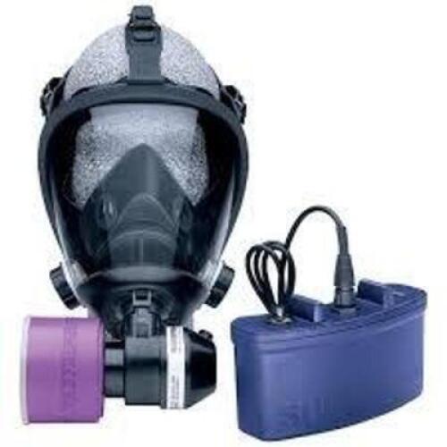 DESCRIPTION: (1) FULL FACE PAPR MASK BRAND/MODEL: HONEYWELL #PR501M SIZE: MEDIUM RETAIL$: $1223.95 EA QTY: 1
