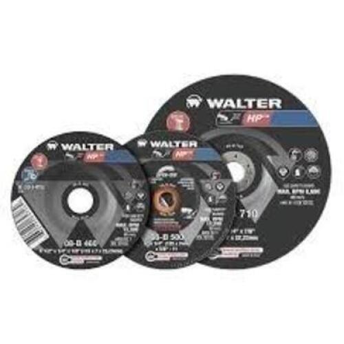 DESCRIPTION: (8) SPIN ON GRINDING DISCS BRAND/MODEL: WALTER #A 30 HPS SIZE: 4 1/2" X 1/4" X 5/8" 11 RETAIL$: $19.15 EA QTY: 8