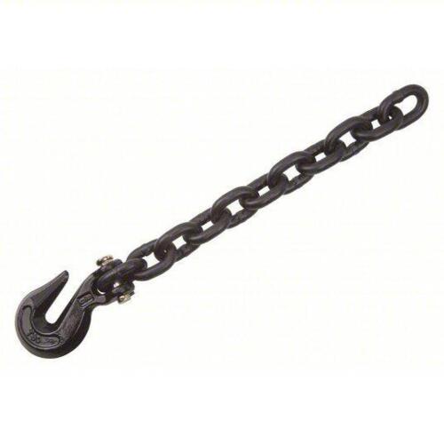 DESCRIPTION: (1) STRAIGHT CHAIN BRAND/MODEL: PEERLESS #48RR11 INFORMATION: 1/2 IN TRADE SIZE, 70 CHAIN GRADE, ALLOY STEEL, GRAB HOOK SIZE: 20 FT OVERA