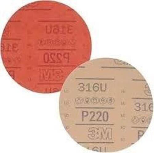 DESCRIPTION: (3) BOXES OF (50) SANDING DISCS BRAND/MODEL: PRODUCT NUMBER #310P120X 05000 INFORMATION: NO HOLES, RED, 120 GRIT SIZE: 2" RETAIL$: $34.48