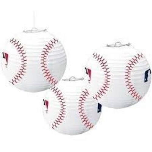 DESCRIPTION: (1) CASE OF (25) BASEBALL PAPER LANTERNS RETAIL$: $10.00 EA QTY: 1