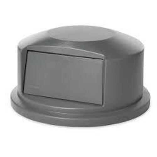 DESCRIPTION: (1) BRUTE TRASH CAN DOME LID WITH SWINGING DOOR BRAND/MODEL: RUBBERMAID #FG264788GRAY INFORMATION: GRAY RETAIL$: $160.00 EA QTY: 1