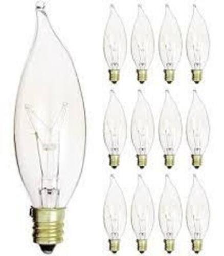 DESCRIPTION: (1) BOX OF APPROX (100) LIGHT BULBS BRAND/MODEL: FEIT ELECTRIC INFORMATION: 25 W, CHANDELIER, 25 CFC, 120 V RETAIL$: $4.99 PER BULB QTY: