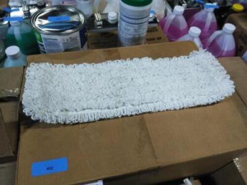 DESCRIPTION: (1) BOX OF APPROX (100) MOP PAD REPLACEMENTS INFORMATION: WHITE QTY: 1