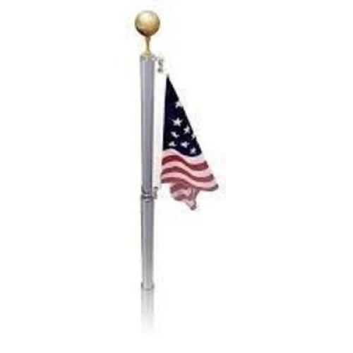 DESCRIPTION: (2) FLAGPOLE WITH FLAG SEAT BRAND/MODEL: JUVO #LJ MHGMT 121617 02 1 RETAIL$: $359.99 EA QTY: 2