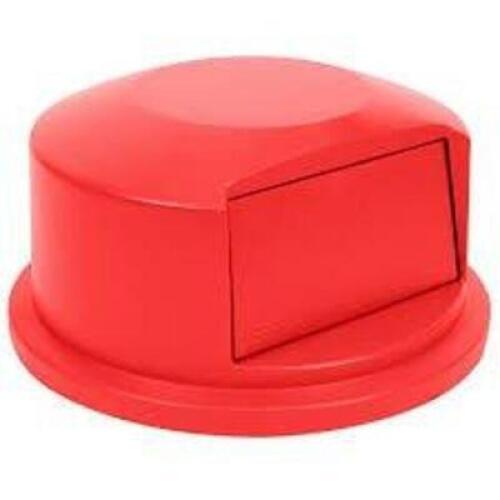 DESCRIPTION: (1) BRUTE TRASH CAN DOME LID WITH SWINGING DOOR BRAND/MODEL: RUBBERMAID #FG264788 INFORMATION: RED RETAIL$: $160.00 EA QTY: 1