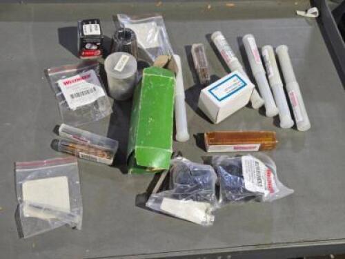 DESCRIPTION: (1) TRAY OF ASSORTED TOOLING AND ACCESSORIES INFORMATION: MUST COME IN TO INSPECT QTY: 1