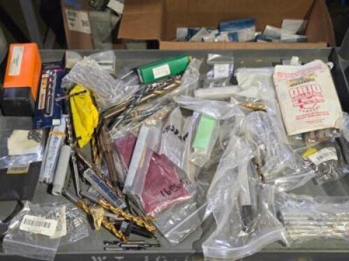 DESCRIPTION: (1) TRAY OF ASSORTED TOOLING AND ACCESSORIES INFORMATION: MUST COME IN TO INSPECT QTY: 1