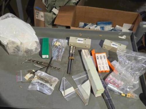 DESCRIPTION: (1) TRAY OF ASSORTED TOOLING AND ACCESSORIES INFORMATION: MUST COME IN TO INSPECT QTY: 1