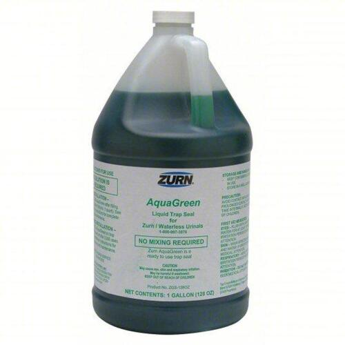 DESCRIPTION: (2) AQUA GREEN WATERLESS URINAL SEALANT BRAND/MODEL: ZURN 24X174 SIZE: 1 GAL RETAIL$: 268.62 QTY: 2