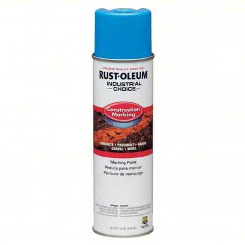 DESCRIPTION: (6) CAUTION BLUE MARKING PAINT BRAND/MODEL: RUST-OLEUM 21CL71 SIZE: 20OZ RETAIL$: 59.98 QTY: 6