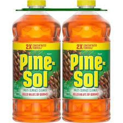DESCRIPTION: (2) ALL PURPOSE CLEANER BRAND/MODEL: PINE SOL SIZE: 80 OZ RETAIL$: 63.25 QTY: 2