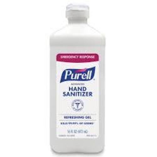 DESCRIPTION: (12) ADVANCED HAND SANITIZER BRAND/MODEL: PURELL 9636 12 S SIZE: 16 FL OZ RETAIL$: 112.03 QTY: 12