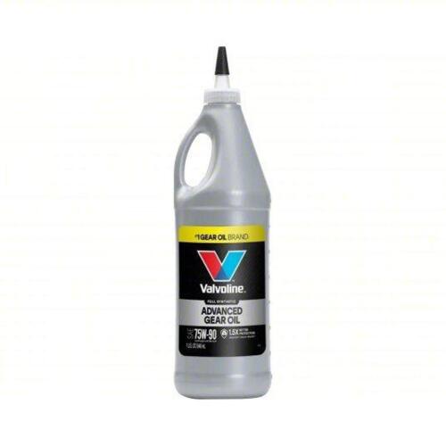 DESCRIPTION: (4) FULL SYNTHETIC GEAR OIL BRAND/MODEL: VALVOLINE VV975 INFORMATION: 75W-90 SIZE: 1 QT RETAIL$: 67.56 QTY: 4