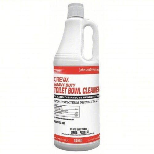 DESCRIPTION: (6) HD TOILET BOWL CLEANER BRAND/MODEL: DIVERSEY 04560. SIZE: 32 OZ RETAIL$: 58.74 QTY: 6