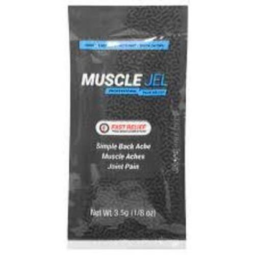 DESCRIPTION: (2) BOXES OF (96) GEL PAIN RELIEVER BRAND/MODEL: MUSCLE JEL SIZE: 3.5 G RETAIL$: 157.28 QTY: 2
