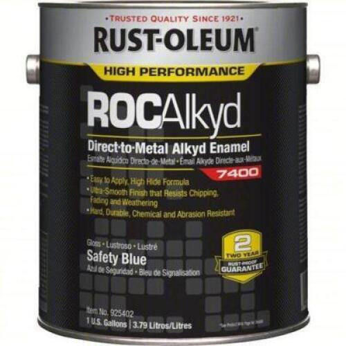 DESCRIPTION: (2) SAFETY BLUE PAINT BRAND/MODEL: RUST OLEUM 925402 SIZE: 1 GAL RETAIL$: 132.32 QTY: 2