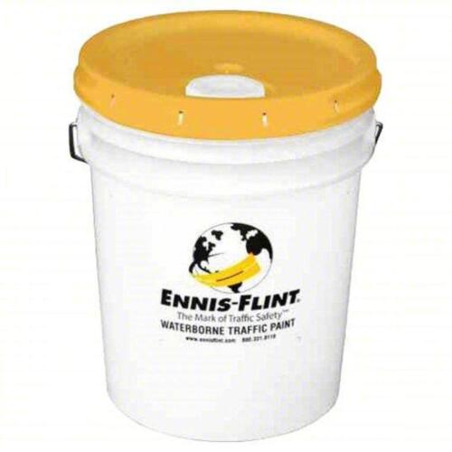 DESCRIPTION: (1) SAFETY YELLOW TRAFFIC PAINT BRAND/MODEL: ENNIS FLINT 802UA6 SIZE: 5 GAL RETAIL$: 243.5 QTY: 1