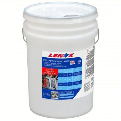 DESCRIPTION: (1) BAND-ADE FABRICATOR SAWING FLUID BRAND/MODEL: LENOX 68003 SIZE: 5 GAL RETAIL$: 196.44 QTY: 1